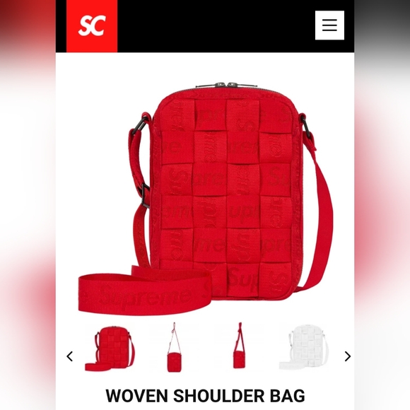 Supreme Woven Shoulder Bag *SS23* *NWT*